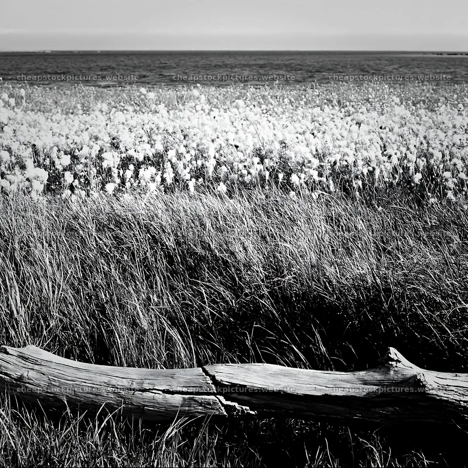 Chiba coastal climate meadow driftwood foreground – stock pictures 7938x7938