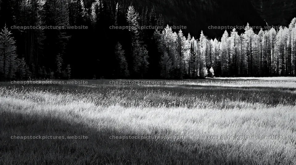 Light rays over Sunshine Meadows in Banff National Park – stock pictures 10608x5938
